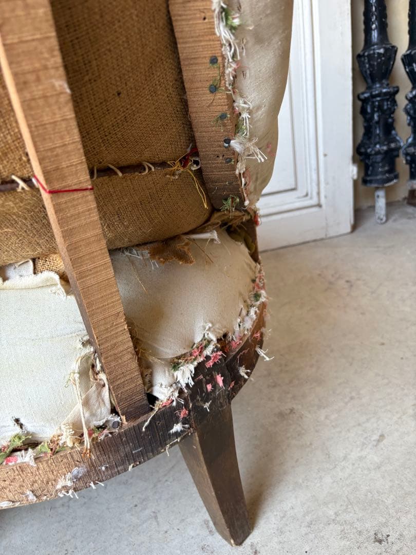 フランス　アンティーク家具　ヌードチェア