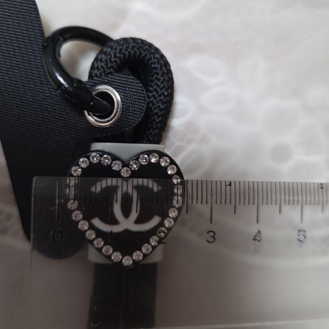 新品未使用男女ペア２本ノベルティシャネルCHANEL携帯ストラップ送料無料