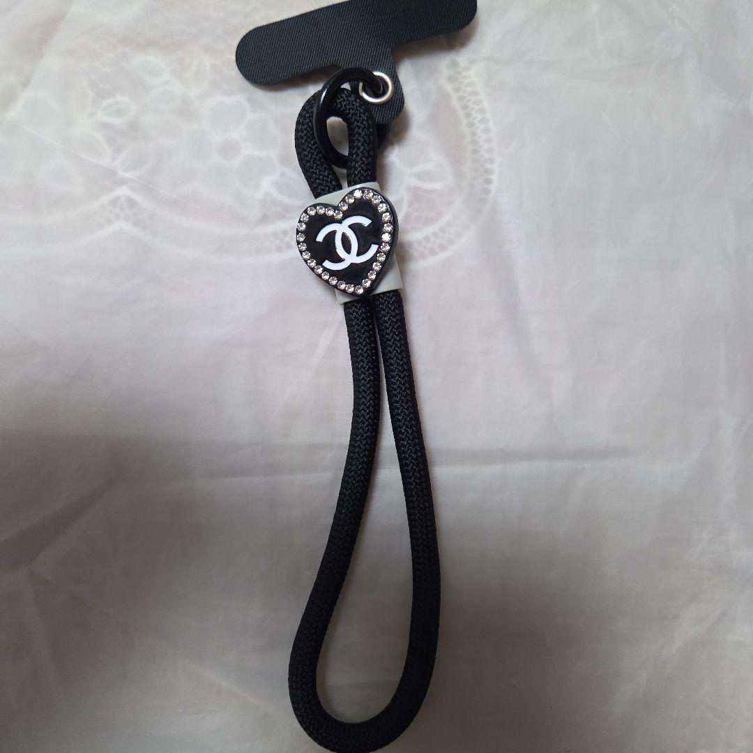 新品未使用男女ペア２本ノベルティシャネルCHANEL携帯ストラップ送料無料