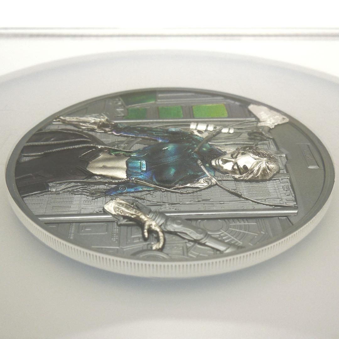 ★最高鑑定 サイバークイーン銀貨 2024 Rebirth NGC クック諸島