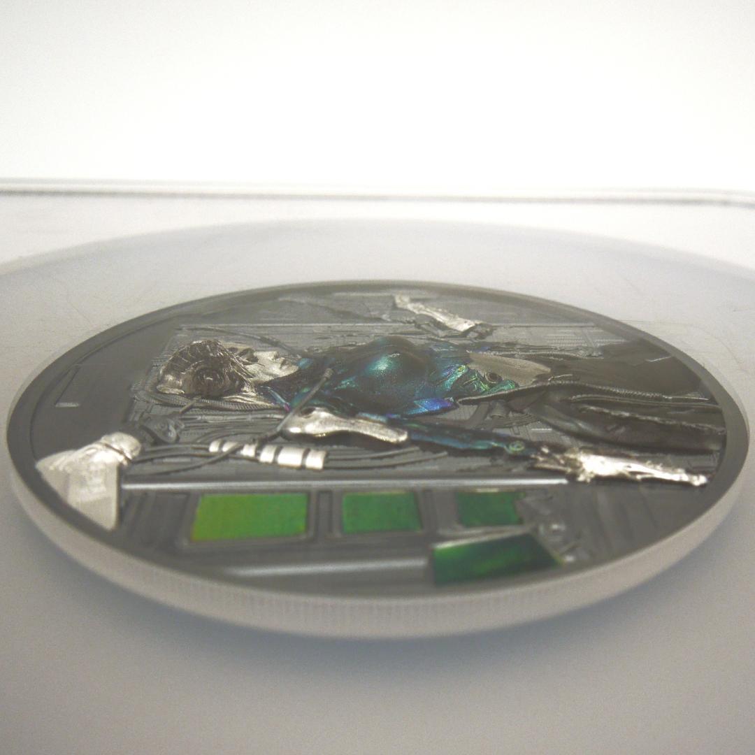 ★最高鑑定 サイバークイーン銀貨 2024 Rebirth NGC クック諸島