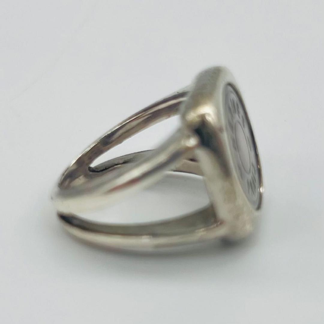 エルメス コロゾ　サイズ53　シェル　12号 リング シルバー メタル