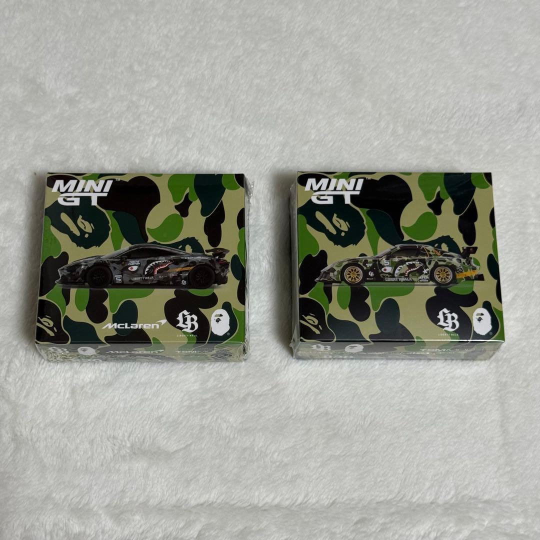 BAPE × MINIGT × LIBERTYWALK 2台セット