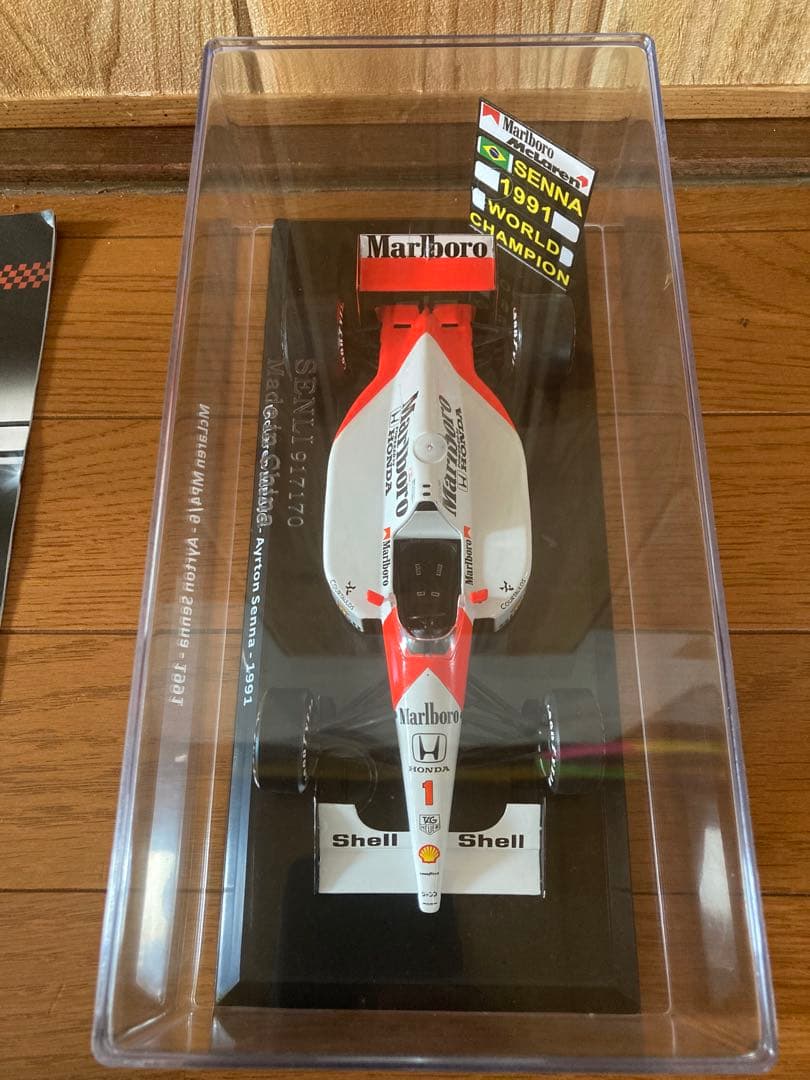 マルボロ仕様 ビッグスケールF1コレクション　MP4/6 セナ　1/24 完成品