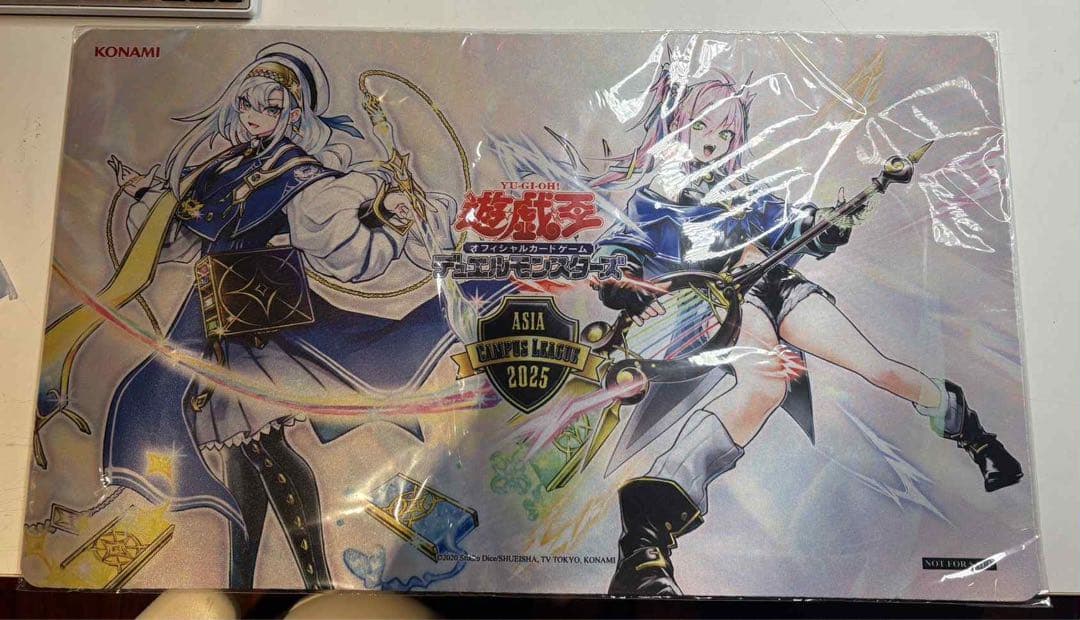 遊戯王　神芸学徒 リテラ　ファインメルト　アルトメギア　公式　プレイマット