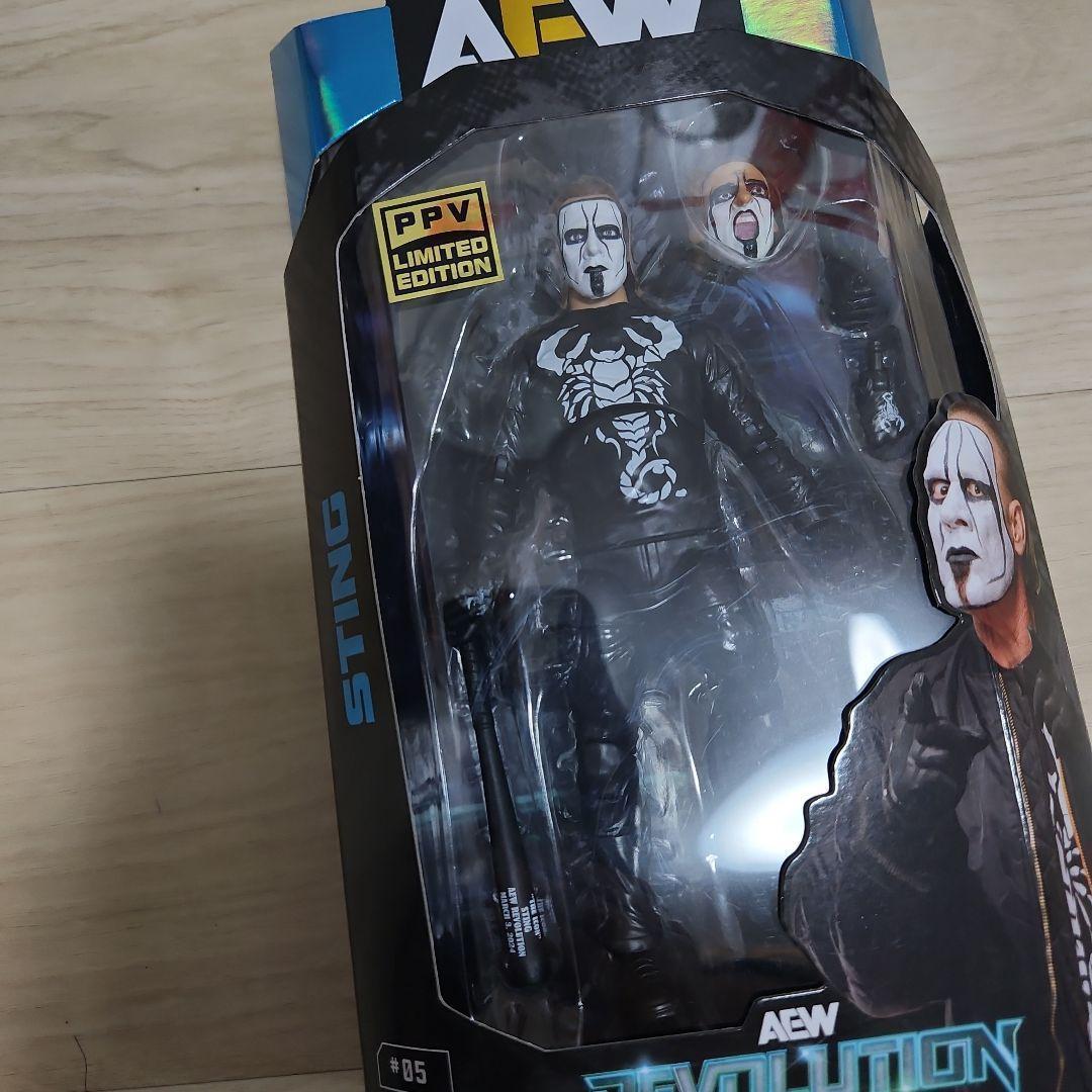 Target 限定 US sting AEW フィギュア スティング