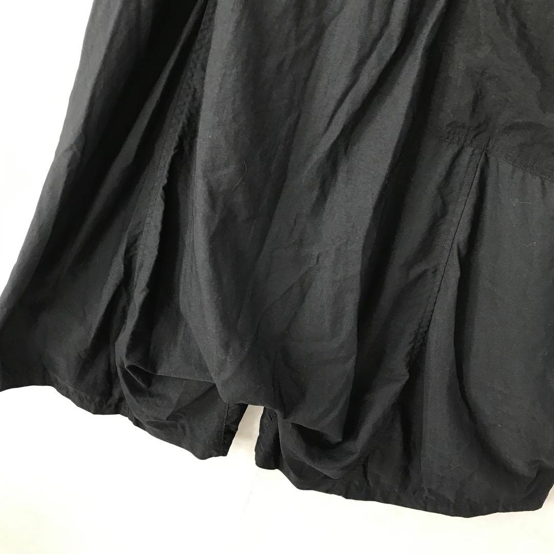 Y`s ヨウジヤマモト サルエルパンツ ワイドパンツ ブラック 2