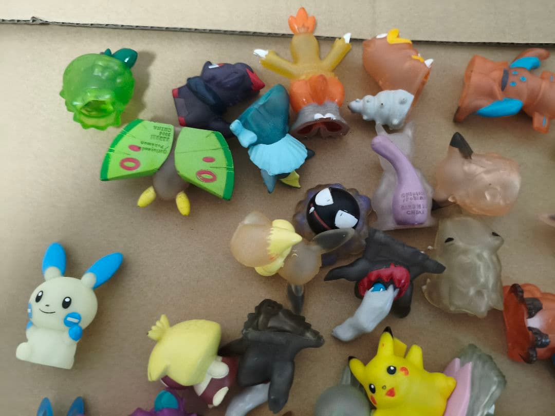 ポケモン指人形　クリアのみ　約46体　まとめ売り　レア　希少