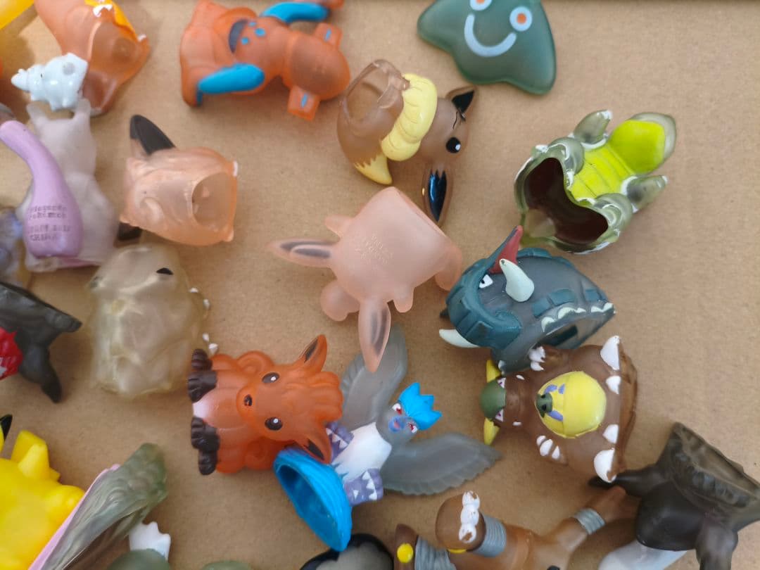 ポケモン指人形　クリアのみ　約46体　まとめ売り　レア　希少