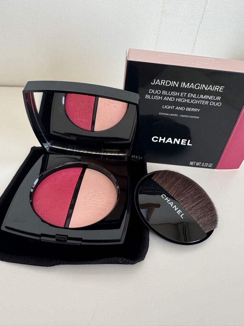 【新品未使用】シャネル　ジャルダン　イマジネール　ライト　アンド　ベリー　チーク