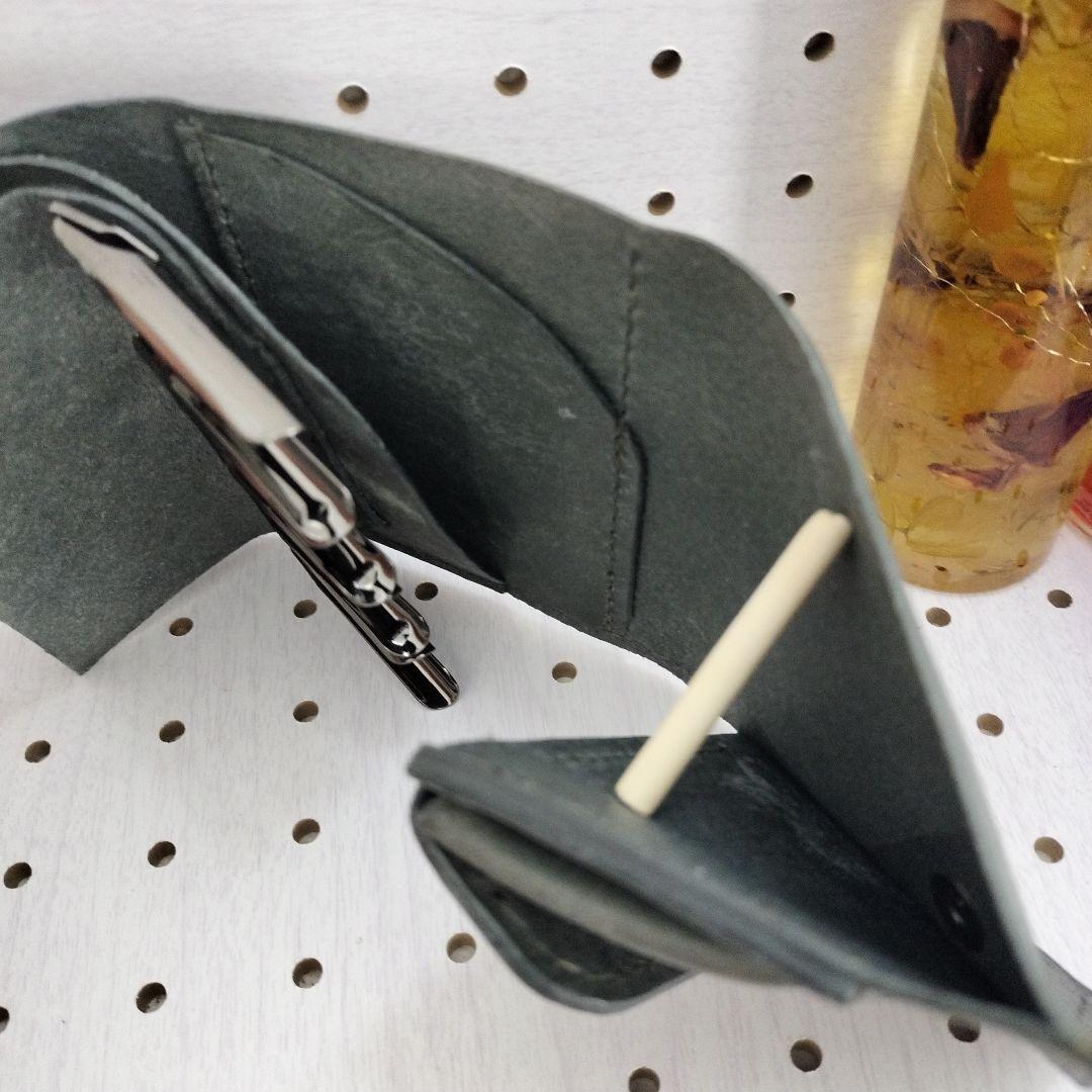 キャッチャー財布　本革財布　ハンドメイド　ケース