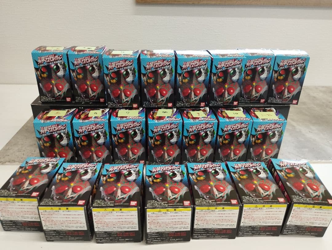 仮面ライダー マスクコレクション Vol.4　22個セット　コンプリート