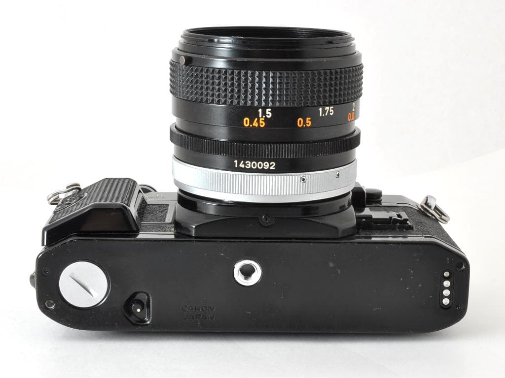 キヤノン AE-1 PROGRAM ブラック FD 50/f1.4 SSC 完動