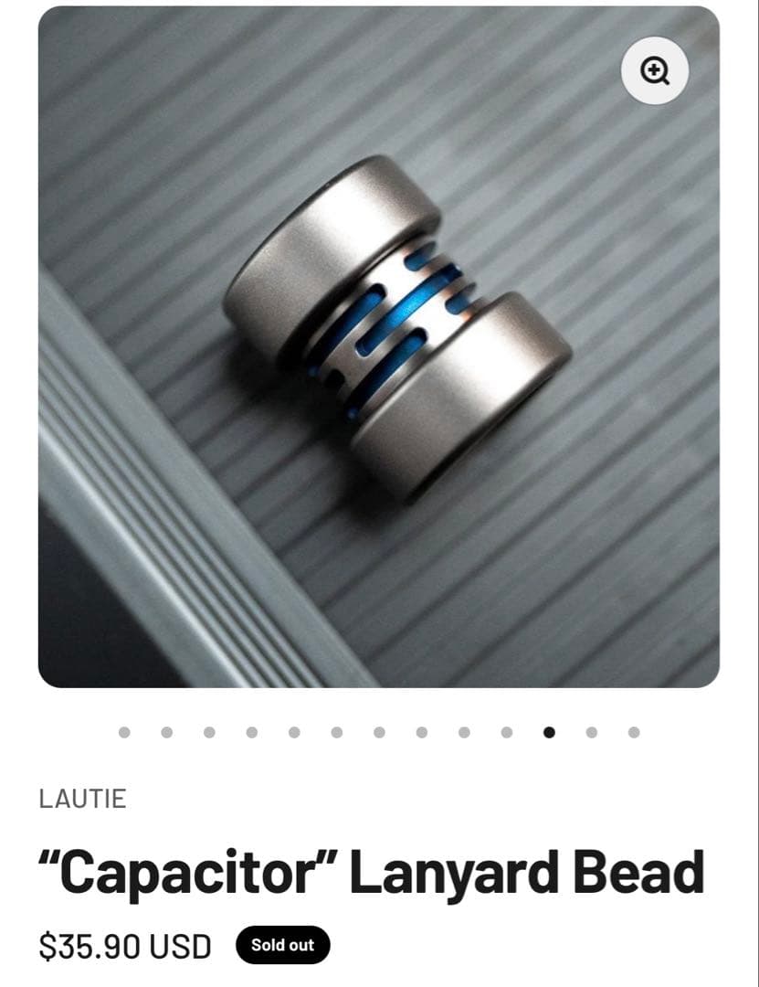 し*の様 GoBiggeR sinian ジルコニウム　カスタム　フィジェットト