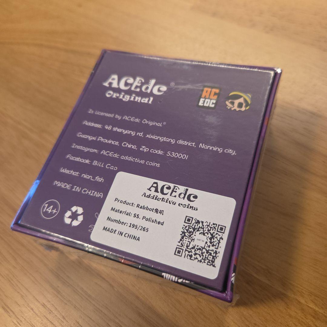 ACEdc Rabbot Polished SS フィジェットトイ