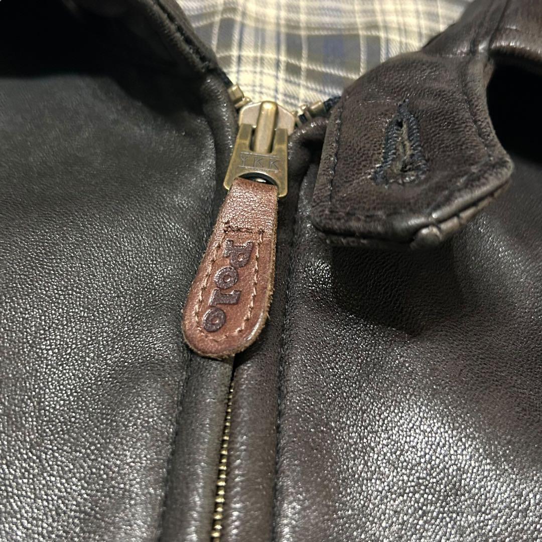 90s Ralph Lauren ラルフローレン レザージャケット ヴィンテージ