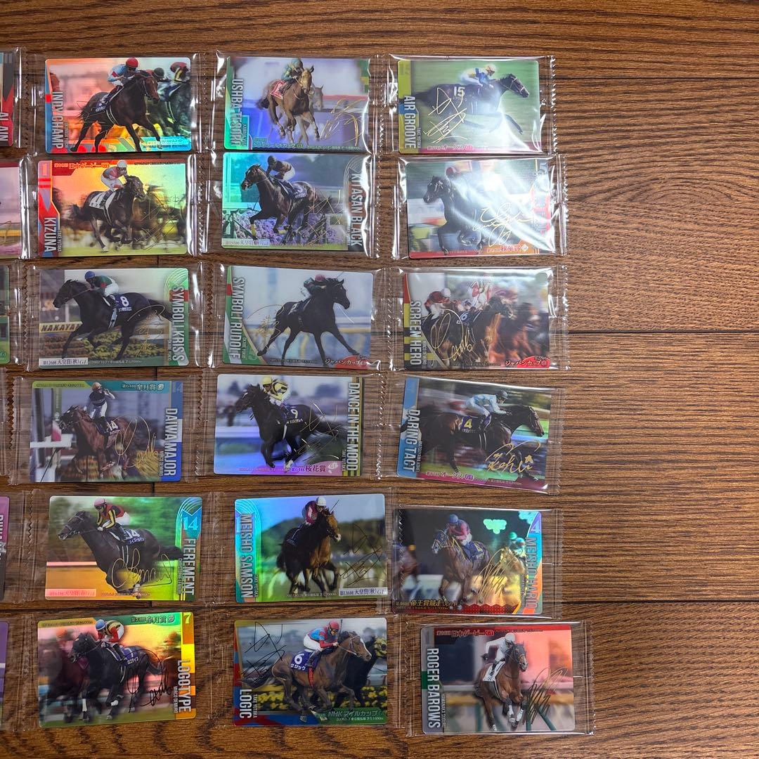 サラブレッドホースコレクション サイン金箔29種ノーマル30種コンプ　セット