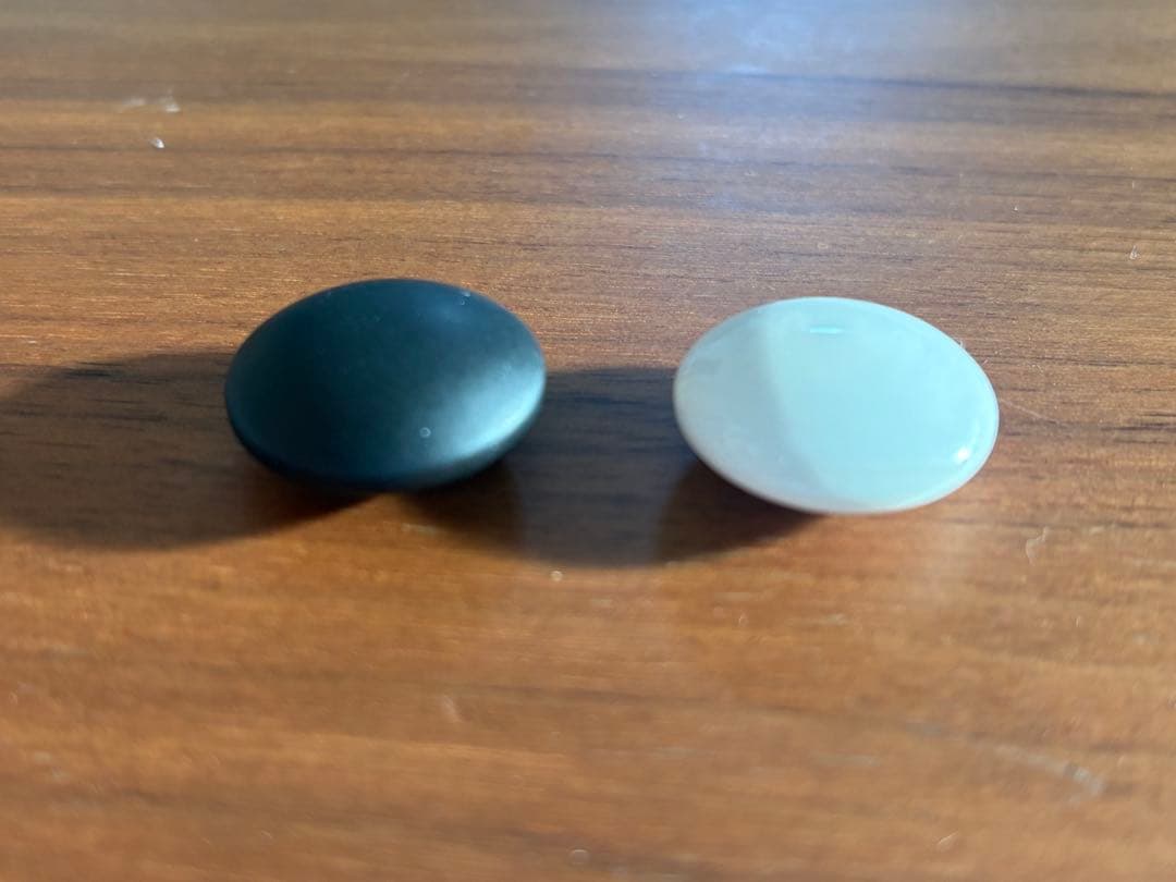 本蛤碁石 月印 34号 那智黒 ケヤキ特大碁笥 碁石 囲碁 美品 欅