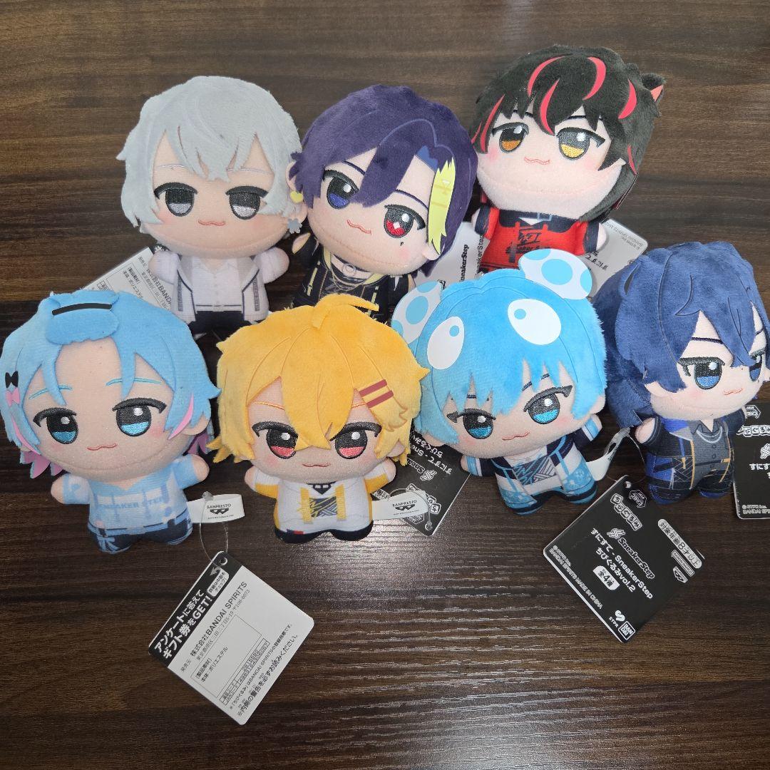 すにすて SneakerStep ちびぐるみ 7点セット　コンプ