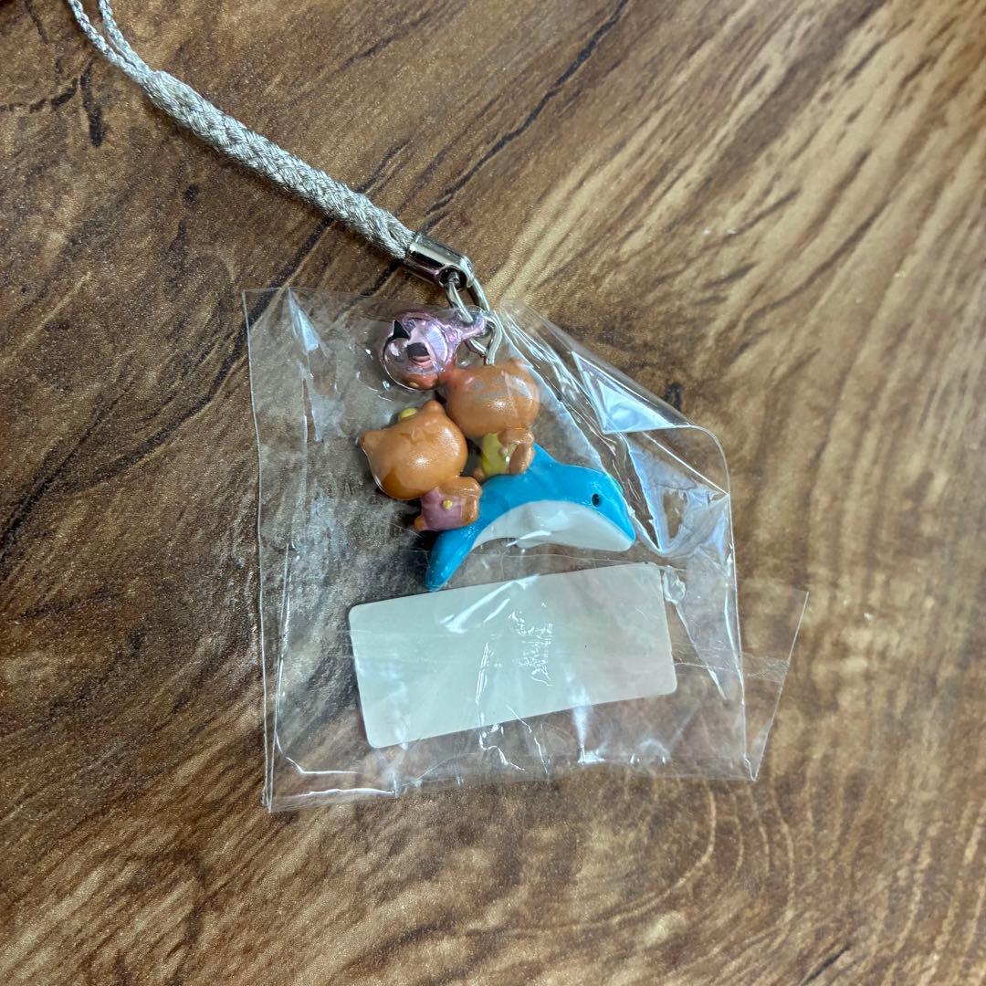 ハローキティ ガングロ　キティ　ミミィ　イルカ　根付け　サンリオ　希少