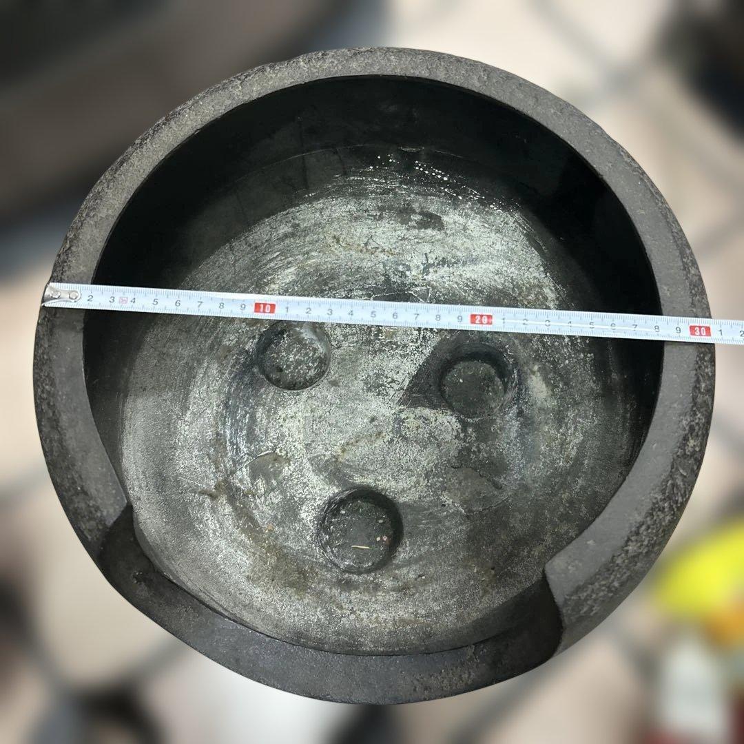 風炉釜茶釜セット 茶道具鉄釜 昭和 レトロ 骨董品　アンティーク