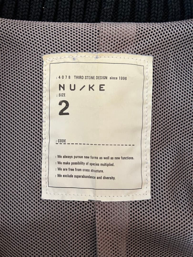 NU/KE ウール　ジャケット