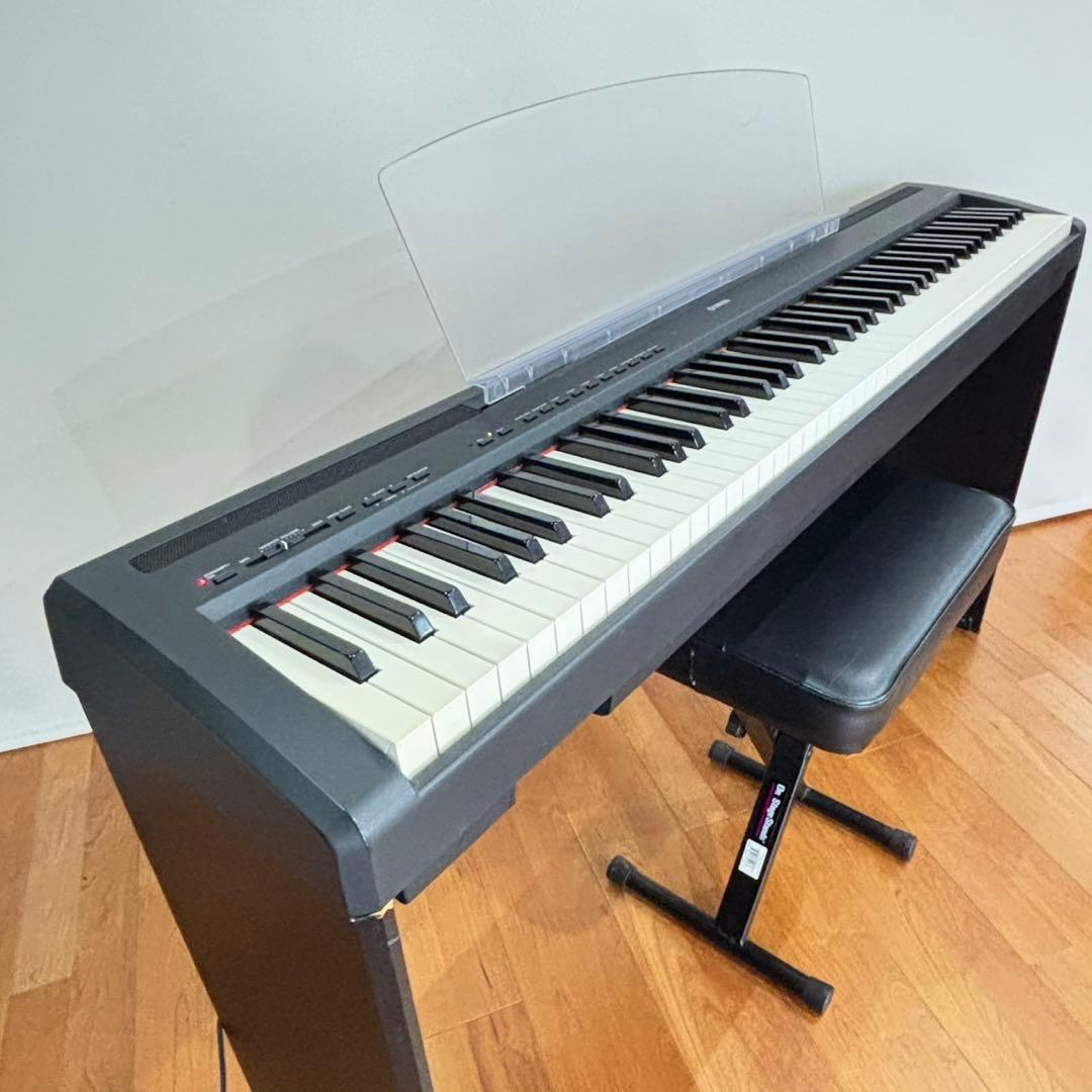 デビューに最適✨YAMAHA P-85 88鍵盤 ヤマハ 電子ピアノ 美品 黒
