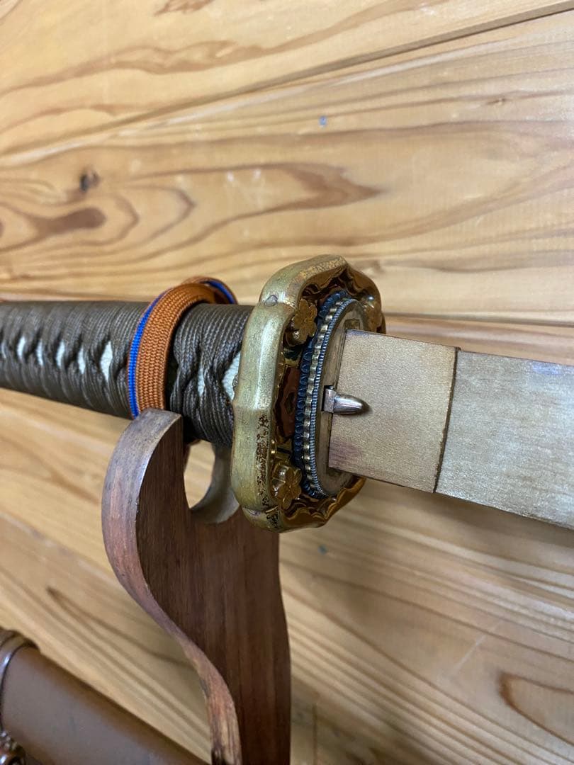 日本軍　九八式軍刀拵　肉厚鍔