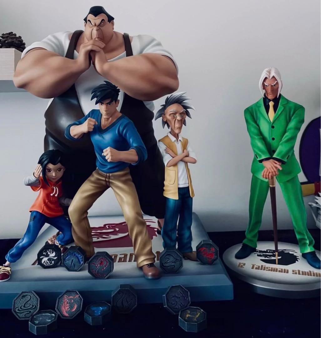 ジャッキー・チェンの冒険 Tohru ガレージキット ガレキ スタチュー ①