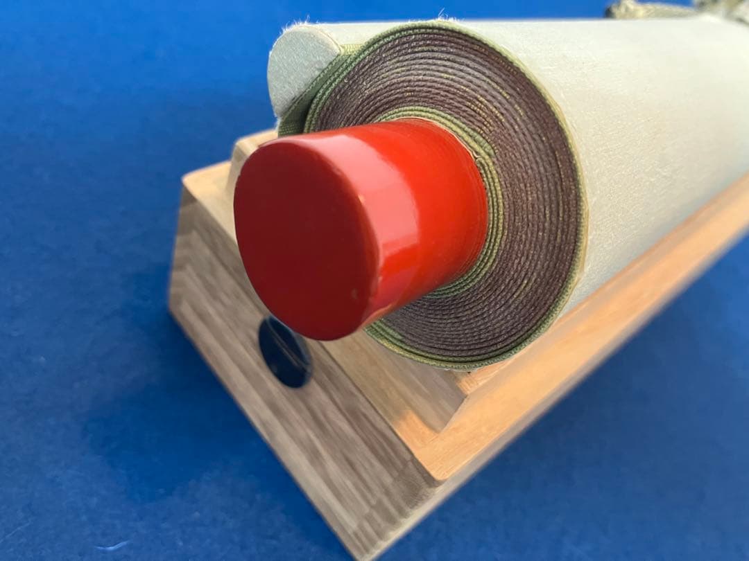 【売約済】菅楯彦　絹本　掛軸　共箱　2重箱（箱蓋破損）（日本画）