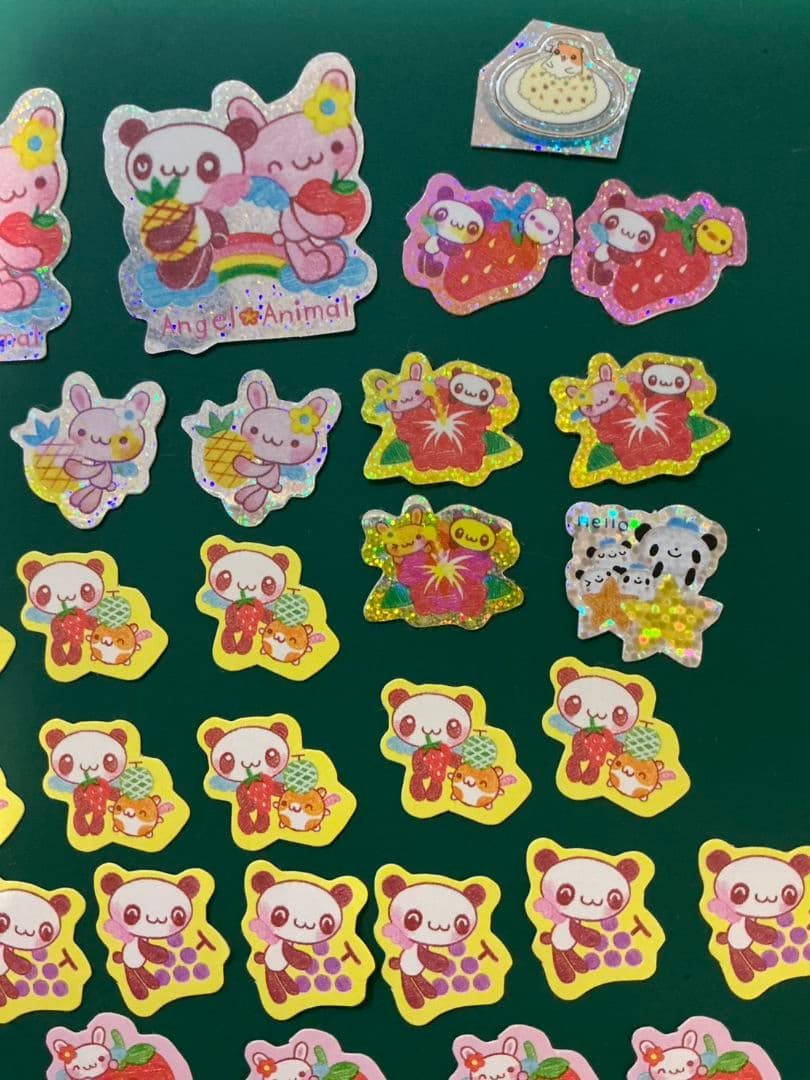 Angel　Animal　フレークシール　エンジェルアニマル　平成レトロ　シール