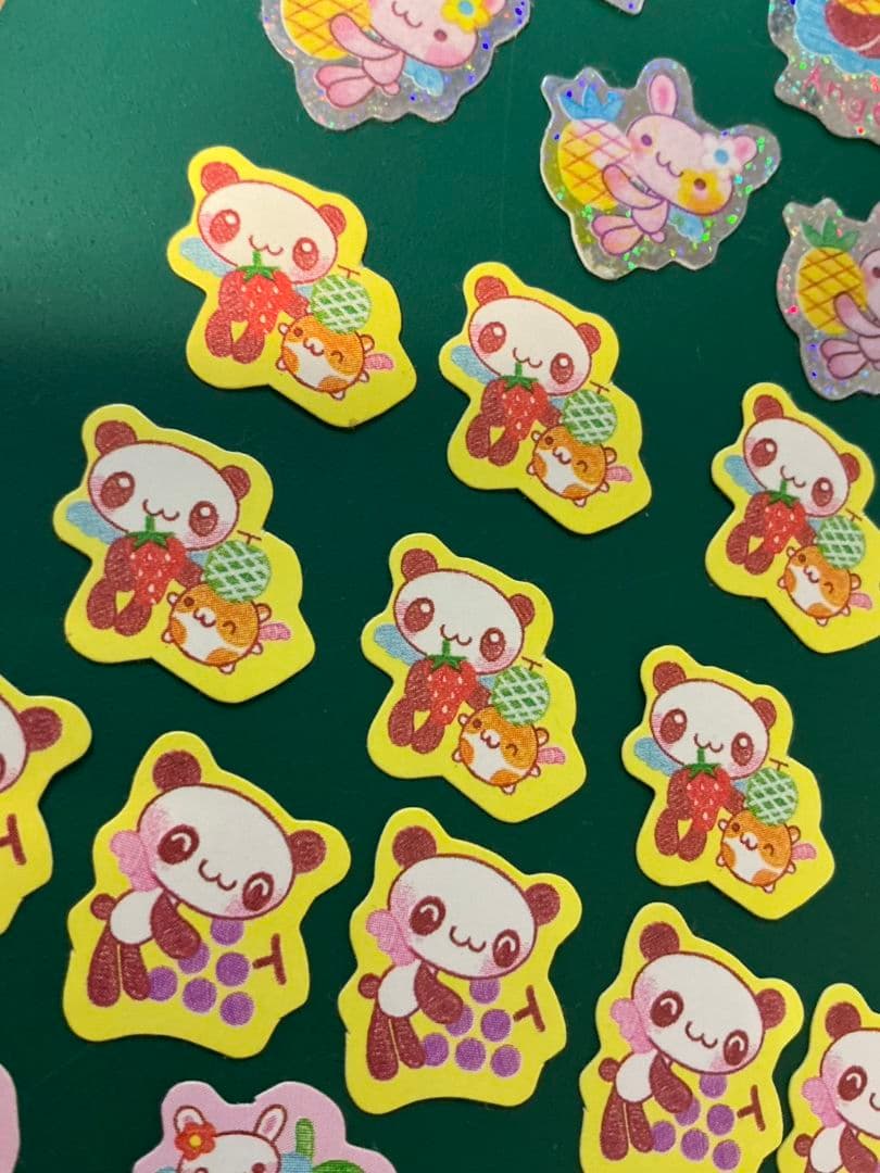 Angel　Animal　フレークシール　エンジェルアニマル　平成レトロ　シール