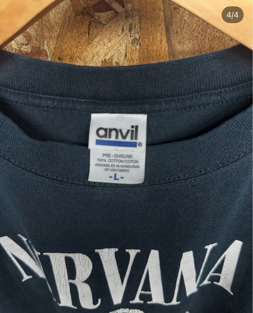 希少！NIRVANA Tシャツ Lサイズ 00s