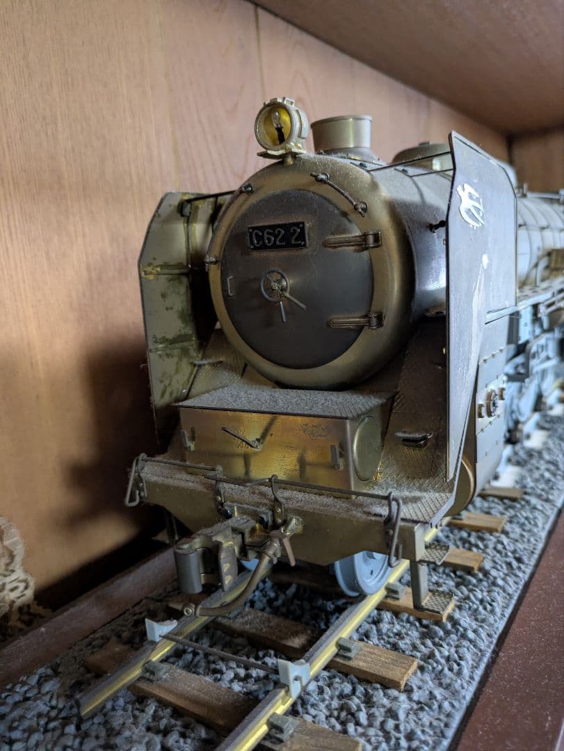 ディアゴスティーニ　つばめc62 模型　真鍮模型