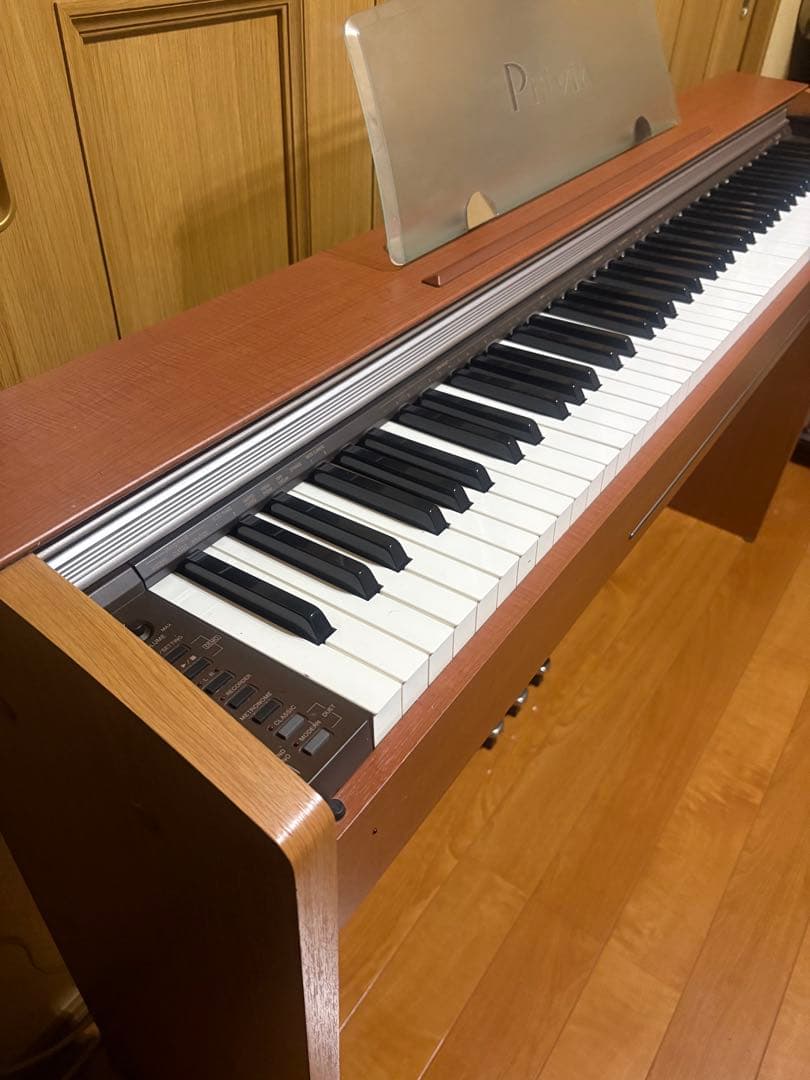 CASIO PX-720C 88鍵盤　スタンド一体型　ブラウン