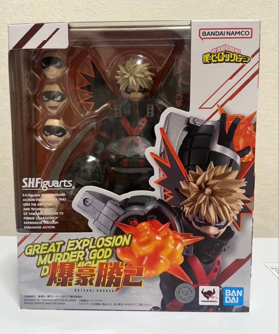 BANDAI S.H.Figuarts 爆豪勝己 フィギュア 新品未開封