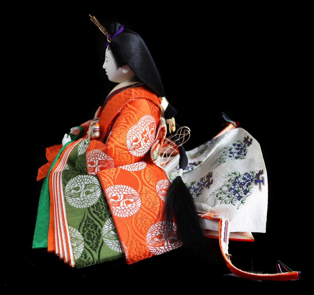 京人形 田中彌 雛人形 平安 田中弥 ひな 共箱