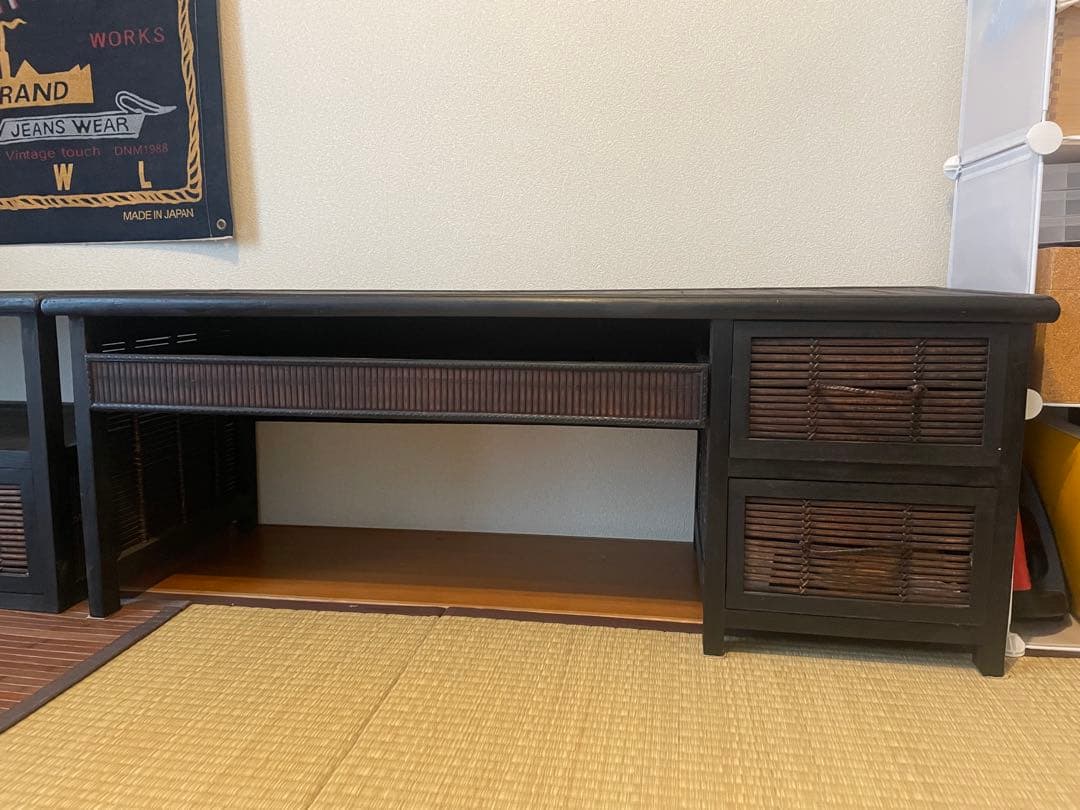 バンブー家具　パソコンデスク