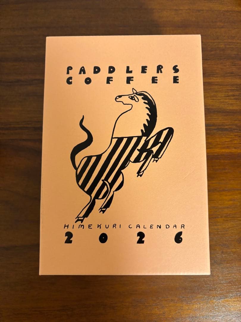[イラスト入り］パドラーズコーヒー　PADDLERS COFFEE カレンダー