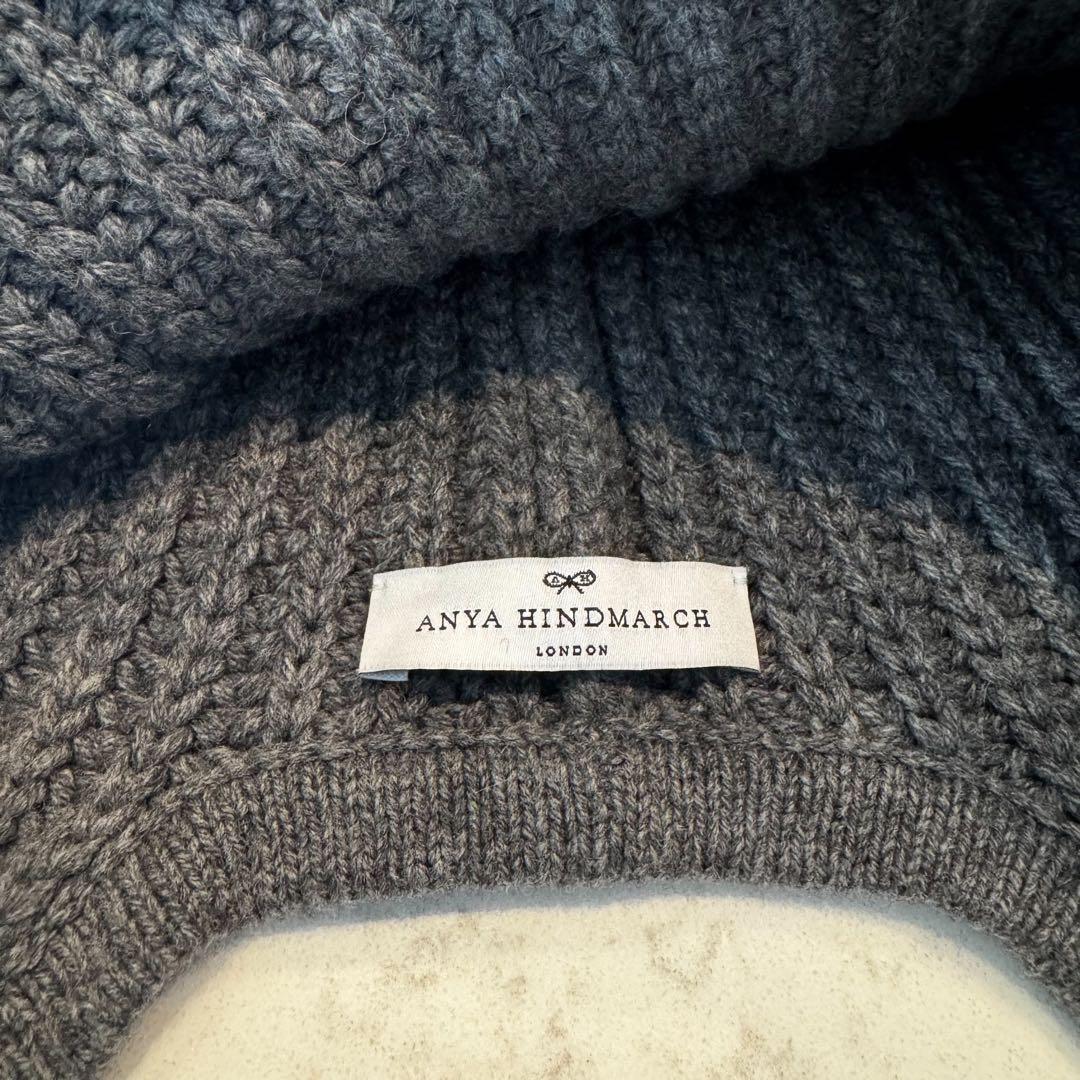 アニヤハインドマーチ ニットキャップ　ニット帽　耳当てドゥーズイエム クラス購入