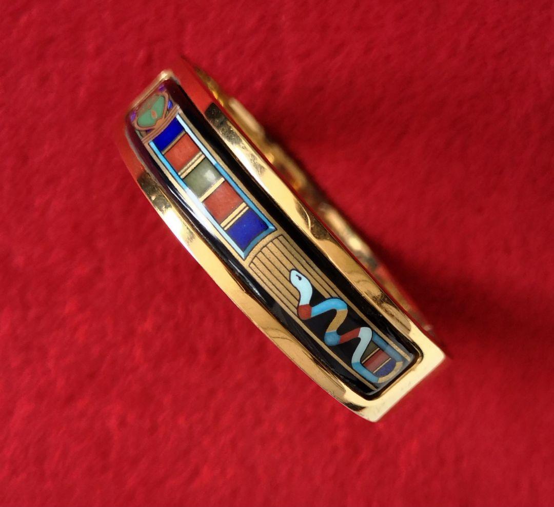 ヴィンテージバングル M.FREY WILLE 古代エジプト スカラベ スネーク