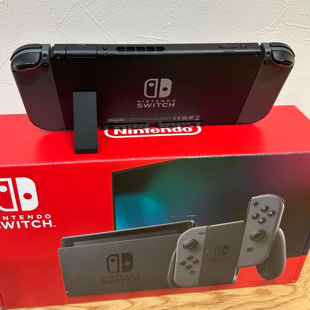 2021年購入　Nintendo Switch 本体 グレー 付属品完備