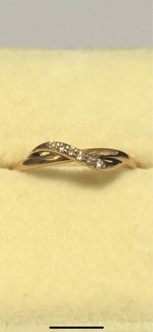 せ*な様 K10 ダイヤモンド リング2号