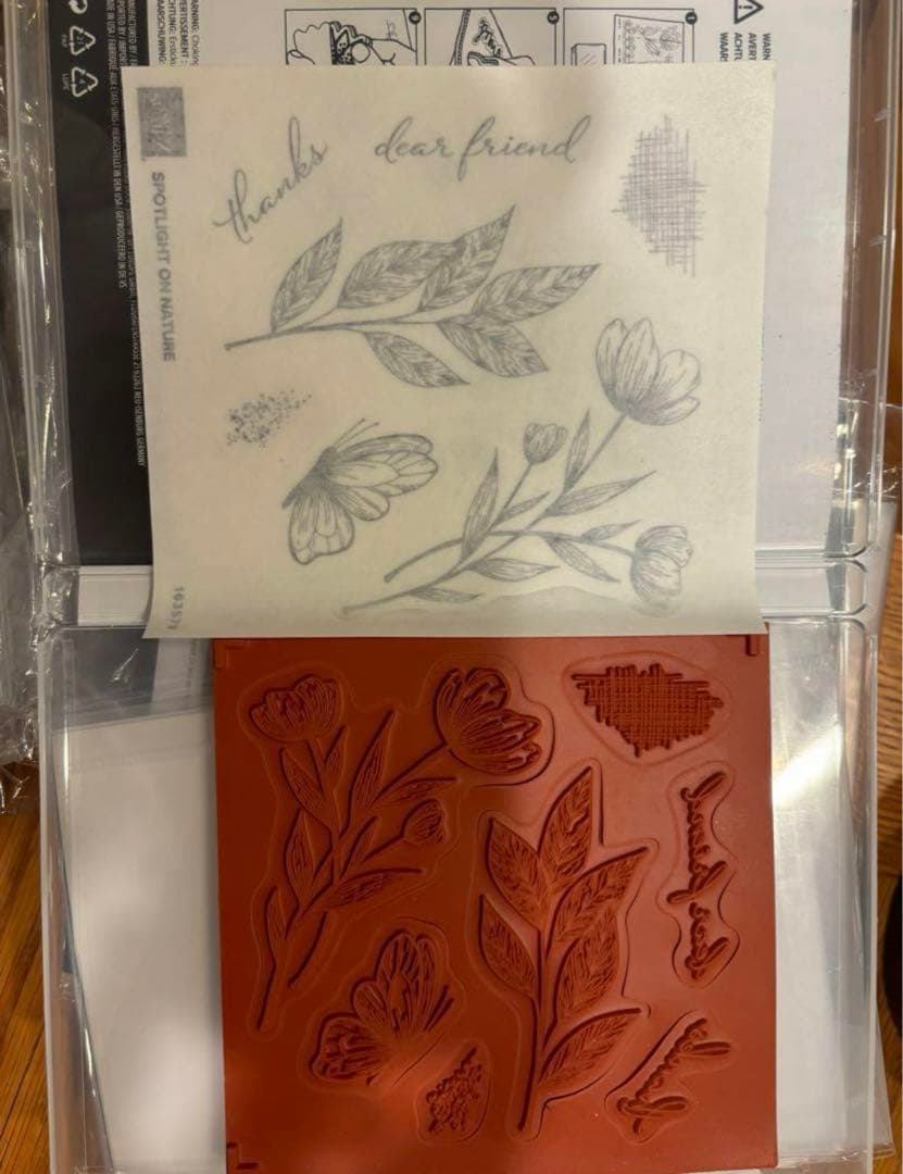 一点限り♡未使用　新作　円ダイ&スタンプ　スタンピンアップ