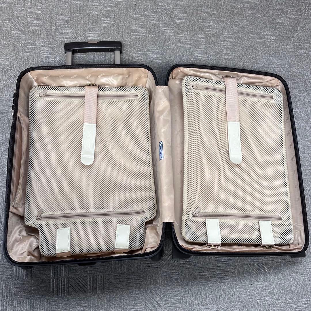 良品 リモワ サルサデラックス 33L 機内持ち込み 2輪 TSAロック 茶色