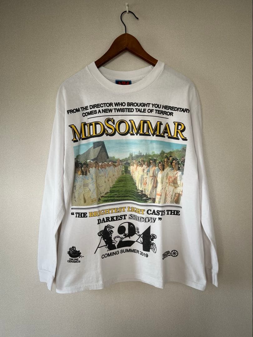 Lサイズ A24 MIDSOMMAR online ceramics Tシャツ