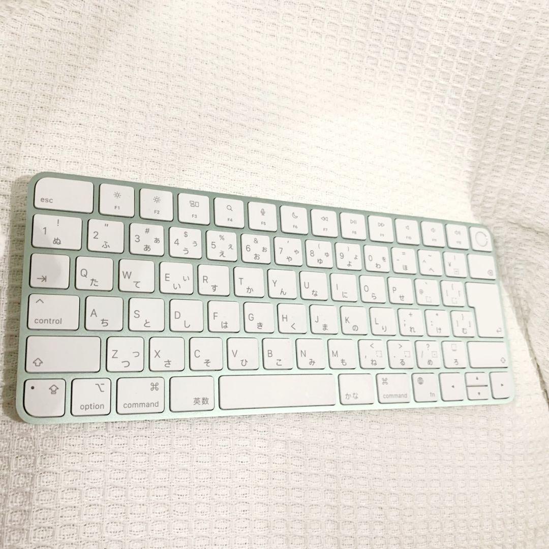 apple iMac green A2449 touchIDキーボード