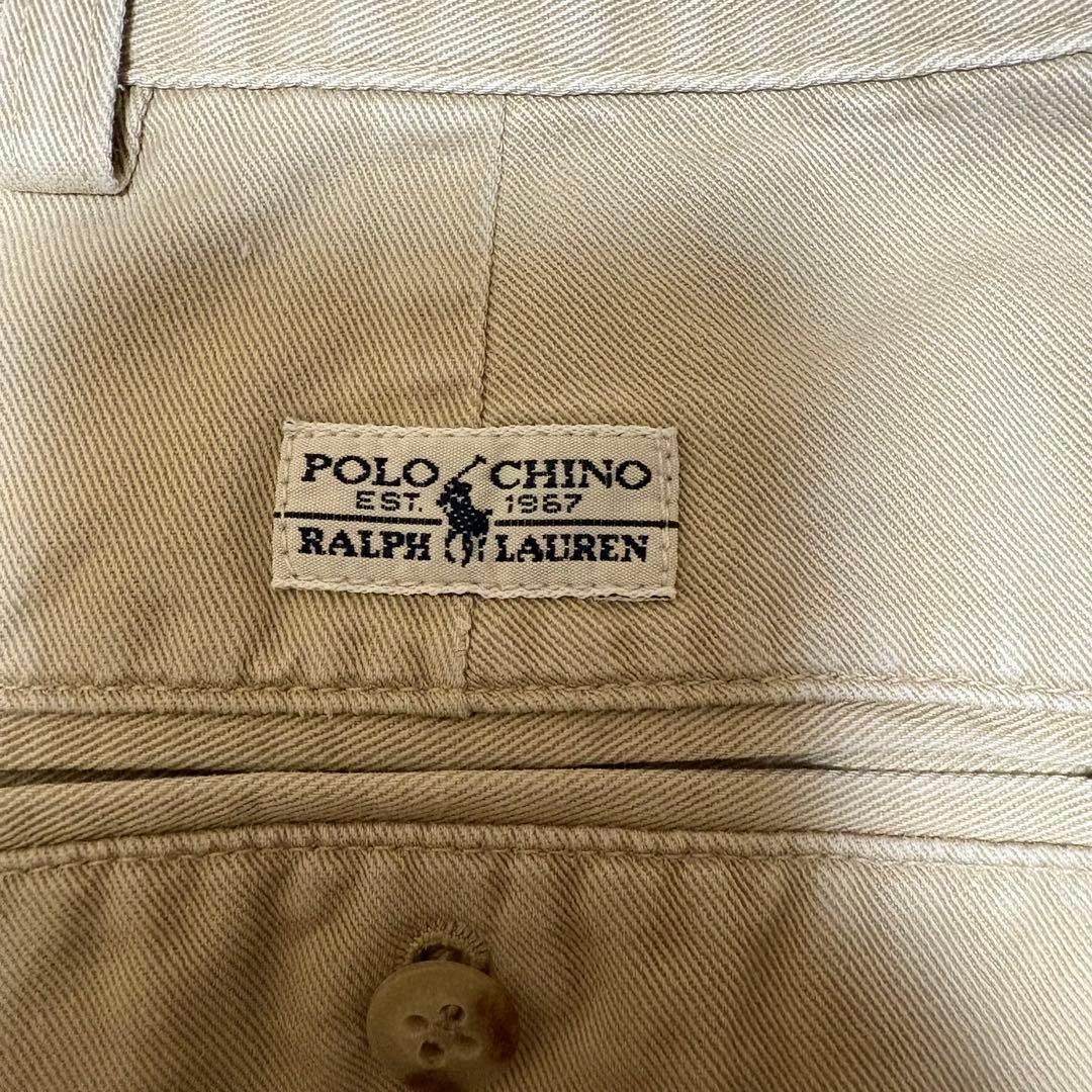 90s ポロラルフローレン　USA製 ポロチノ　チノパン　38×32