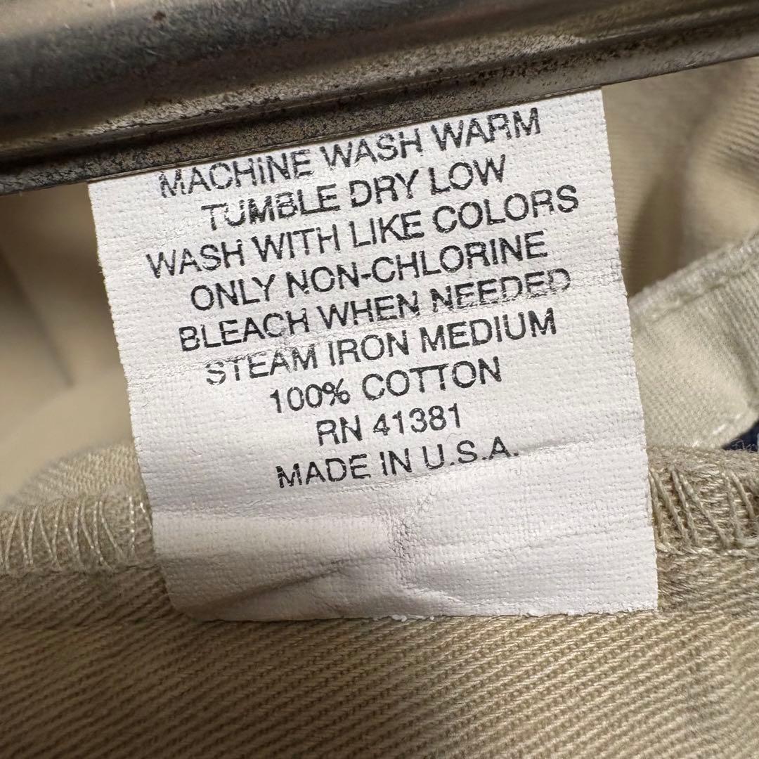 90s ポロラルフローレン　USA製 ポロチノ　チノパン　38×32