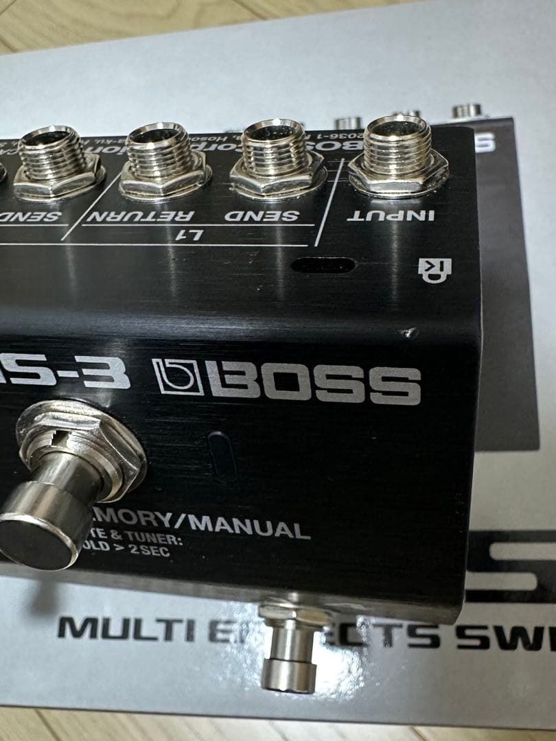 BOSS MS-3 ギター ベース エフェクター プログラマブルスイッチャー